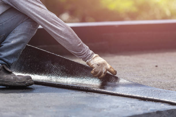 Professional Emergency Waterproofing technician working in Taylorsville, NC